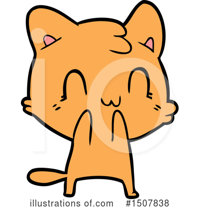 Royalty-Free (RF) Cat Clipart Illustration by lineartestpilot - Stock Sample #1507838