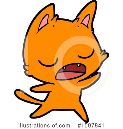 Royalty-Free (RF) Cat Clipart Illustration by lineartestpilot - Stock Sample #1507841