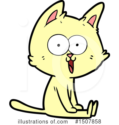 Royalty-Free (RF) Cat Clipart Illustration by lineartestpilot - Stock Sample #1507858