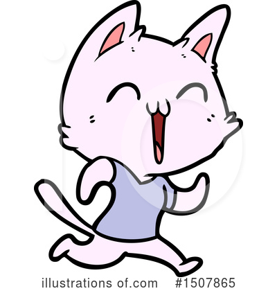 Royalty-Free (RF) Cat Clipart Illustration by lineartestpilot - Stock Sample #1507865