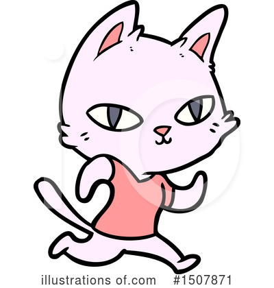 Royalty-Free (RF) Cat Clipart Illustration by lineartestpilot - Stock Sample #1507871