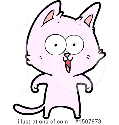 Royalty-Free (RF) Cat Clipart Illustration by lineartestpilot - Stock Sample #1507873