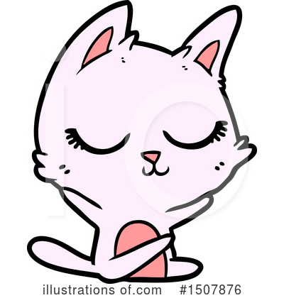 Royalty-Free (RF) Cat Clipart Illustration by lineartestpilot - Stock Sample #1507876