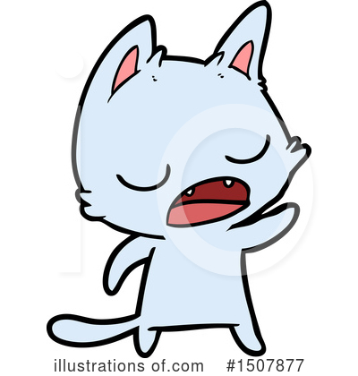 Royalty-Free (RF) Cat Clipart Illustration by lineartestpilot - Stock Sample #1507877