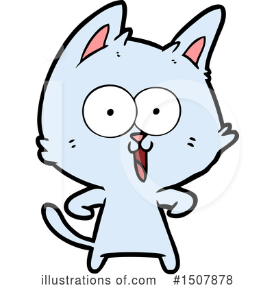 Royalty-Free (RF) Cat Clipart Illustration by lineartestpilot - Stock Sample #1507878