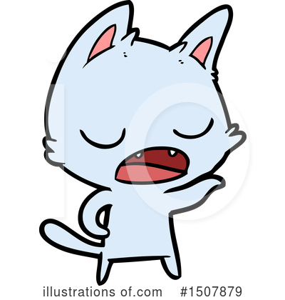 Royalty-Free (RF) Cat Clipart Illustration by lineartestpilot - Stock Sample #1507879
