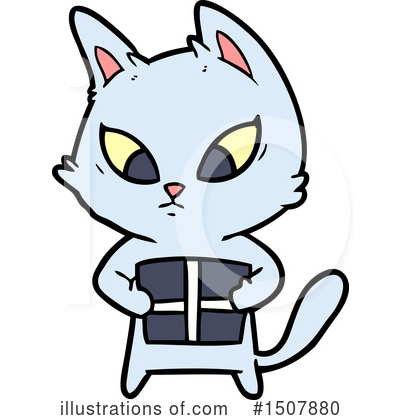 Royalty-Free (RF) Cat Clipart Illustration by lineartestpilot - Stock Sample #1507880