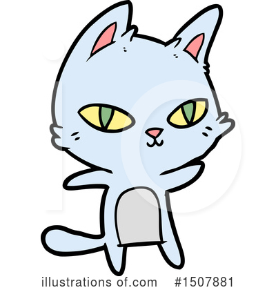 Royalty-Free (RF) Cat Clipart Illustration by lineartestpilot - Stock Sample #1507881