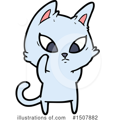 Royalty-Free (RF) Cat Clipart Illustration by lineartestpilot - Stock Sample #1507882