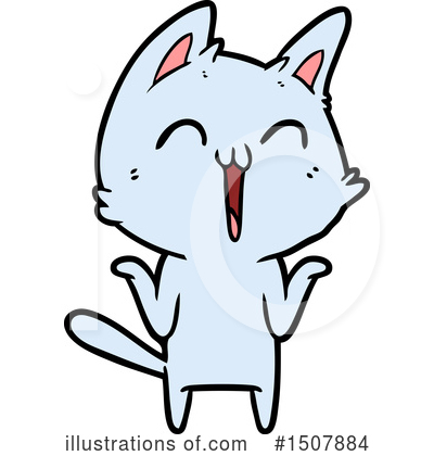 Royalty-Free (RF) Cat Clipart Illustration by lineartestpilot - Stock Sample #1507884