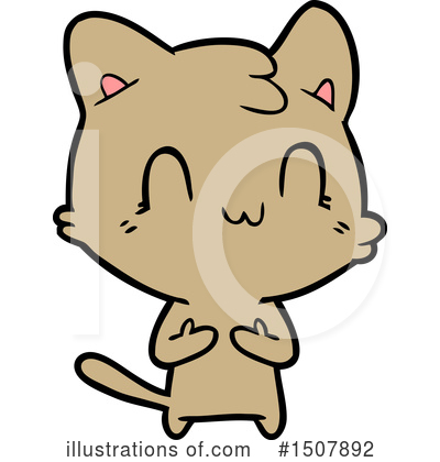 Royalty-Free (RF) Cat Clipart Illustration by lineartestpilot - Stock Sample #1507892