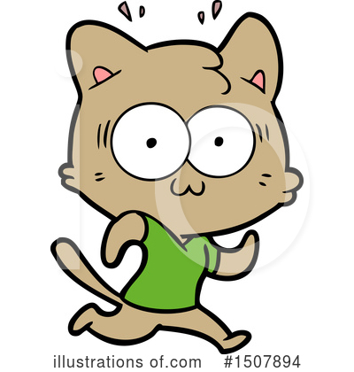 Royalty-Free (RF) Cat Clipart Illustration by lineartestpilot - Stock Sample #1507894