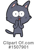 Cat Clipart #1507901 by lineartestpilot