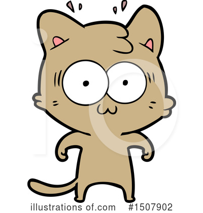Royalty-Free (RF) Cat Clipart Illustration by lineartestpilot - Stock Sample #1507902