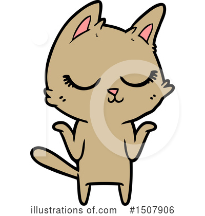 Royalty-Free (RF) Cat Clipart Illustration by lineartestpilot - Stock Sample #1507906