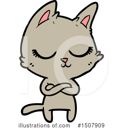Royalty-Free (RF) Cat Clipart Illustration by lineartestpilot - Stock Sample #1507909