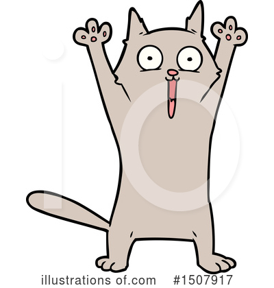 Royalty-Free (RF) Cat Clipart Illustration by lineartestpilot - Stock Sample #1507917