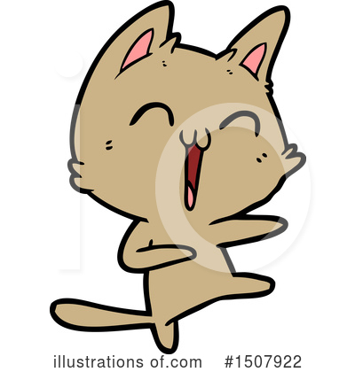 Royalty-Free (RF) Cat Clipart Illustration by lineartestpilot - Stock Sample #1507922