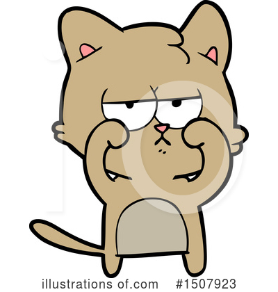 Royalty-Free (RF) Cat Clipart Illustration by lineartestpilot - Stock Sample #1507923