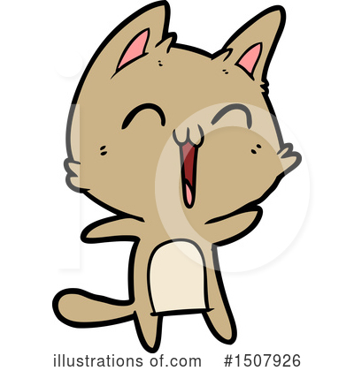 Royalty-Free (RF) Cat Clipart Illustration by lineartestpilot - Stock Sample #1507926