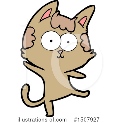 Royalty-Free (RF) Cat Clipart Illustration by lineartestpilot - Stock Sample #1507927
