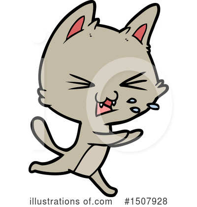 Royalty-Free (RF) Cat Clipart Illustration by lineartestpilot - Stock Sample #1507928