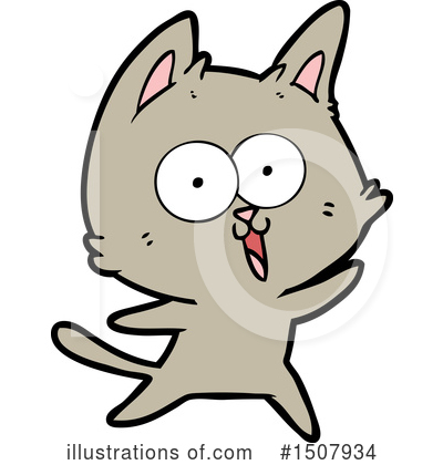 Royalty-Free (RF) Cat Clipart Illustration by lineartestpilot - Stock Sample #1507934