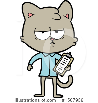 Royalty-Free (RF) Cat Clipart Illustration by lineartestpilot - Stock Sample #1507936