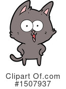 Cat Clipart #1507937 by lineartestpilot