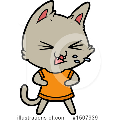Royalty-Free (RF) Cat Clipart Illustration by lineartestpilot - Stock Sample #1507939