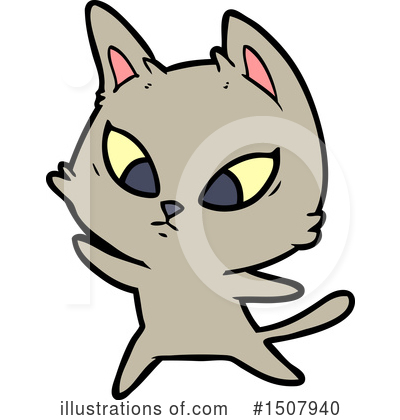 Royalty-Free (RF) Cat Clipart Illustration by lineartestpilot - Stock Sample #1507940