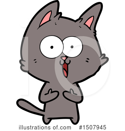Royalty-Free (RF) Cat Clipart Illustration by lineartestpilot - Stock Sample #1507945