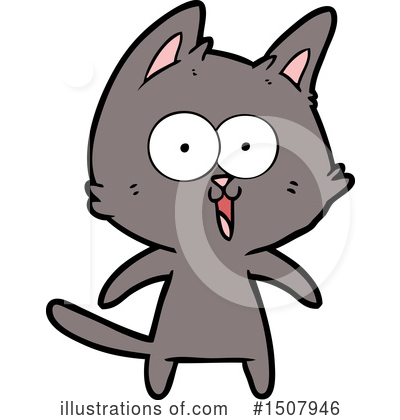 Royalty-Free (RF) Cat Clipart Illustration by lineartestpilot - Stock Sample #1507946