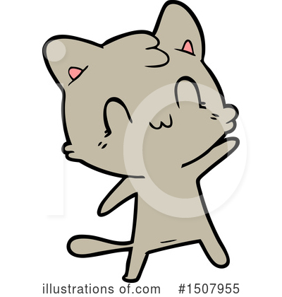 Royalty-Free (RF) Cat Clipart Illustration by lineartestpilot - Stock Sample #1507955