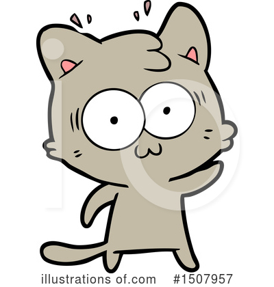 Royalty-Free (RF) Cat Clipart Illustration by lineartestpilot - Stock Sample #1507957