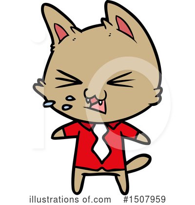 Royalty-Free (RF) Cat Clipart Illustration by lineartestpilot - Stock Sample #1507959