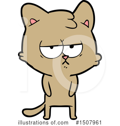 Royalty-Free (RF) Cat Clipart Illustration by lineartestpilot - Stock Sample #1507961