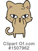 Cat Clipart #1507962 by lineartestpilot