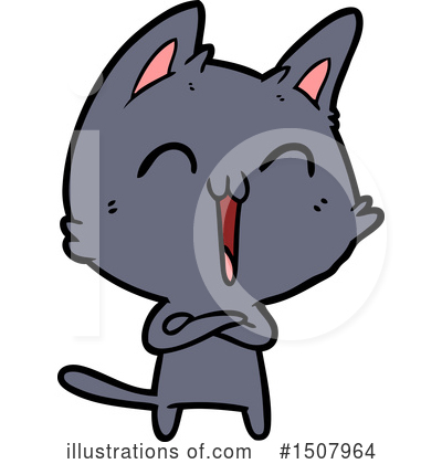 Royalty-Free (RF) Cat Clipart Illustration by lineartestpilot - Stock Sample #1507964
