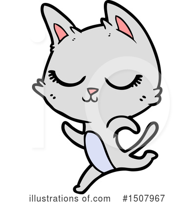 Royalty-Free (RF) Cat Clipart Illustration by lineartestpilot - Stock Sample #1507967