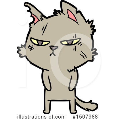 Royalty-Free (RF) Cat Clipart Illustration by lineartestpilot - Stock Sample #1507968