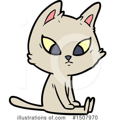 Royalty-Free (RF) Cat Clipart Illustration by lineartestpilot - Stock Sample #1507970