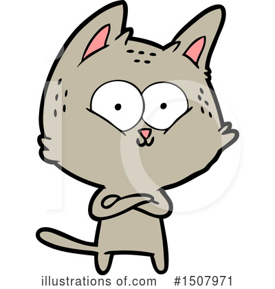 Royalty-Free (RF) Cat Clipart Illustration by lineartestpilot - Stock Sample #1507971