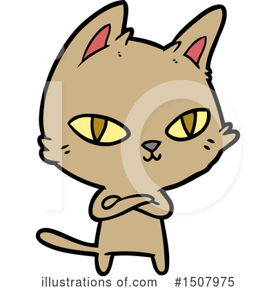 Royalty-Free (RF) Cat Clipart Illustration by lineartestpilot - Stock Sample #1507975