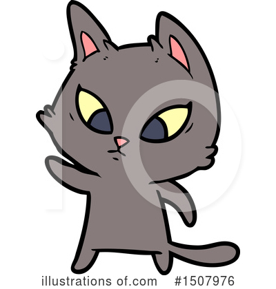Royalty-Free (RF) Cat Clipart Illustration by lineartestpilot - Stock Sample #1507976