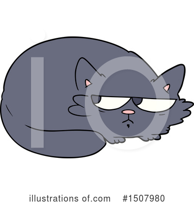 Royalty-Free (RF) Cat Clipart Illustration by lineartestpilot - Stock Sample #1507980
