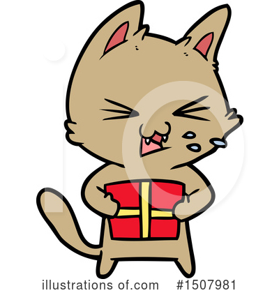 Royalty-Free (RF) Cat Clipart Illustration by lineartestpilot - Stock Sample #1507981