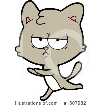 Royalty-Free (RF) Cat Clipart Illustration by lineartestpilot - Stock Sample #1507982