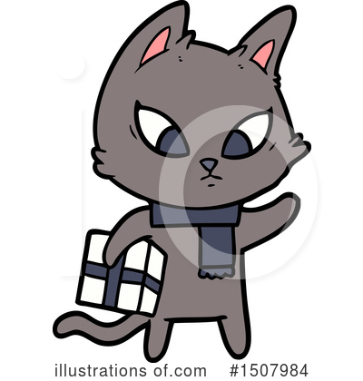 Royalty-Free (RF) Cat Clipart Illustration by lineartestpilot - Stock Sample #1507984