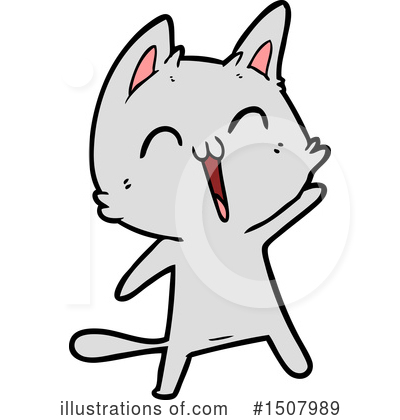 Royalty-Free (RF) Cat Clipart Illustration by lineartestpilot - Stock Sample #1507989